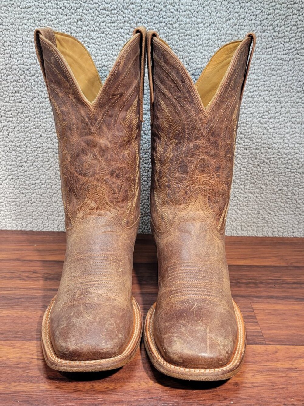 Tecovas The Doc Men's Size 9.5D Scotch Goat Cowboy Boots